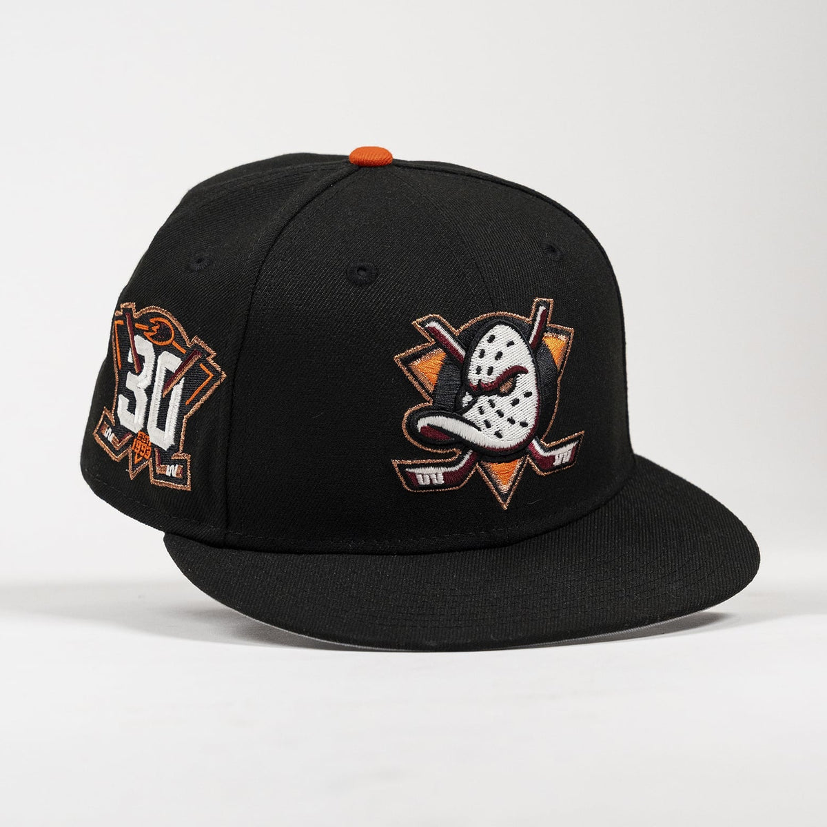 Anaheim Ducks 30th 59FIFTY New Era Black Hat
