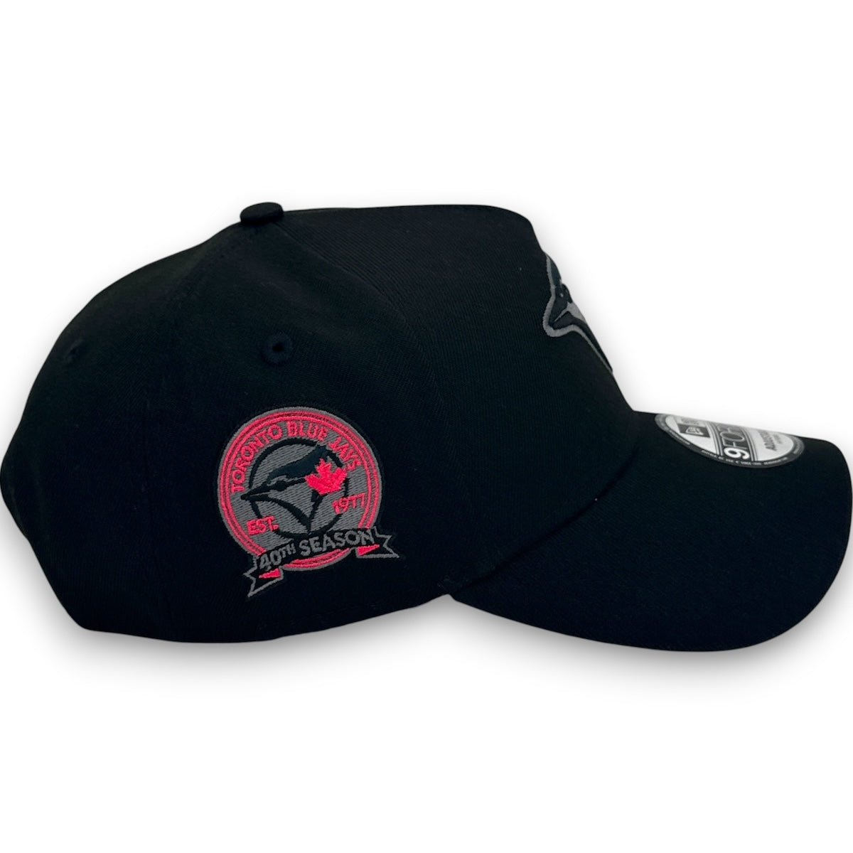 Blue Jays 30th New Era 9FORTY AF Black Snapback Hat