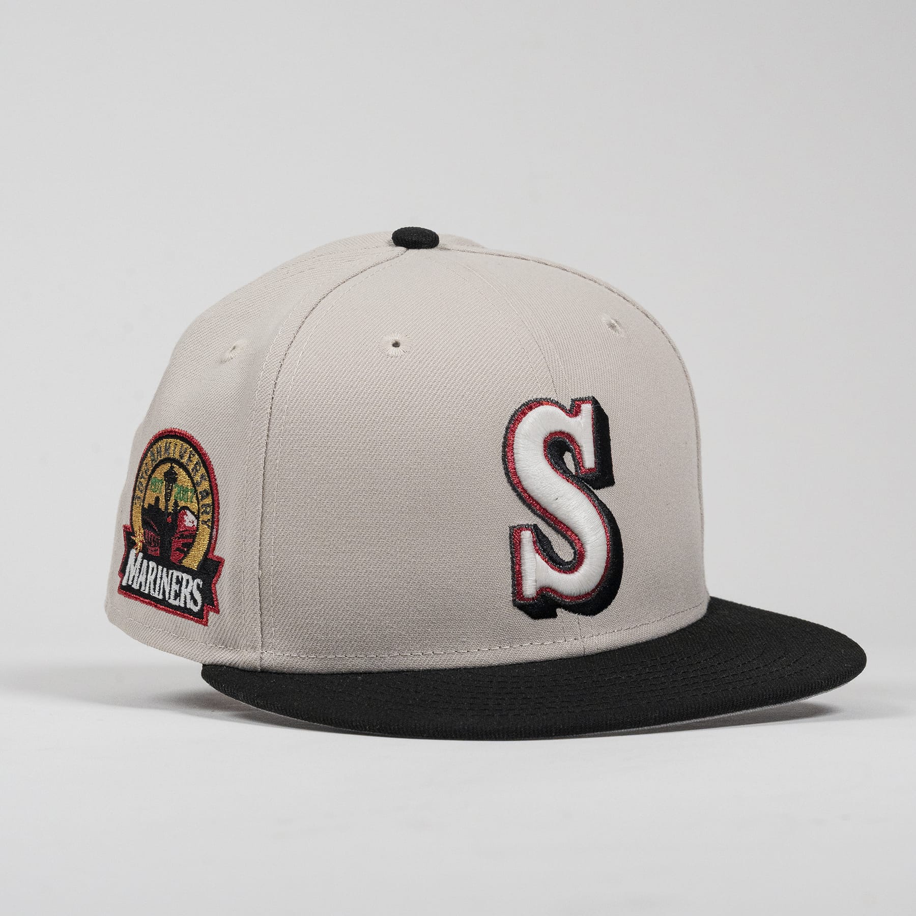 Cartoon Connection Mariners 59FIFTY Stone New Era Hat
