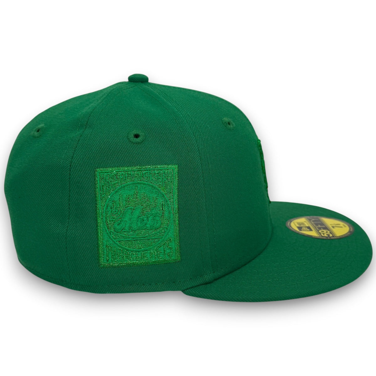 NY Mets Metallic 99WS 59FIFTY New Era Green Hat