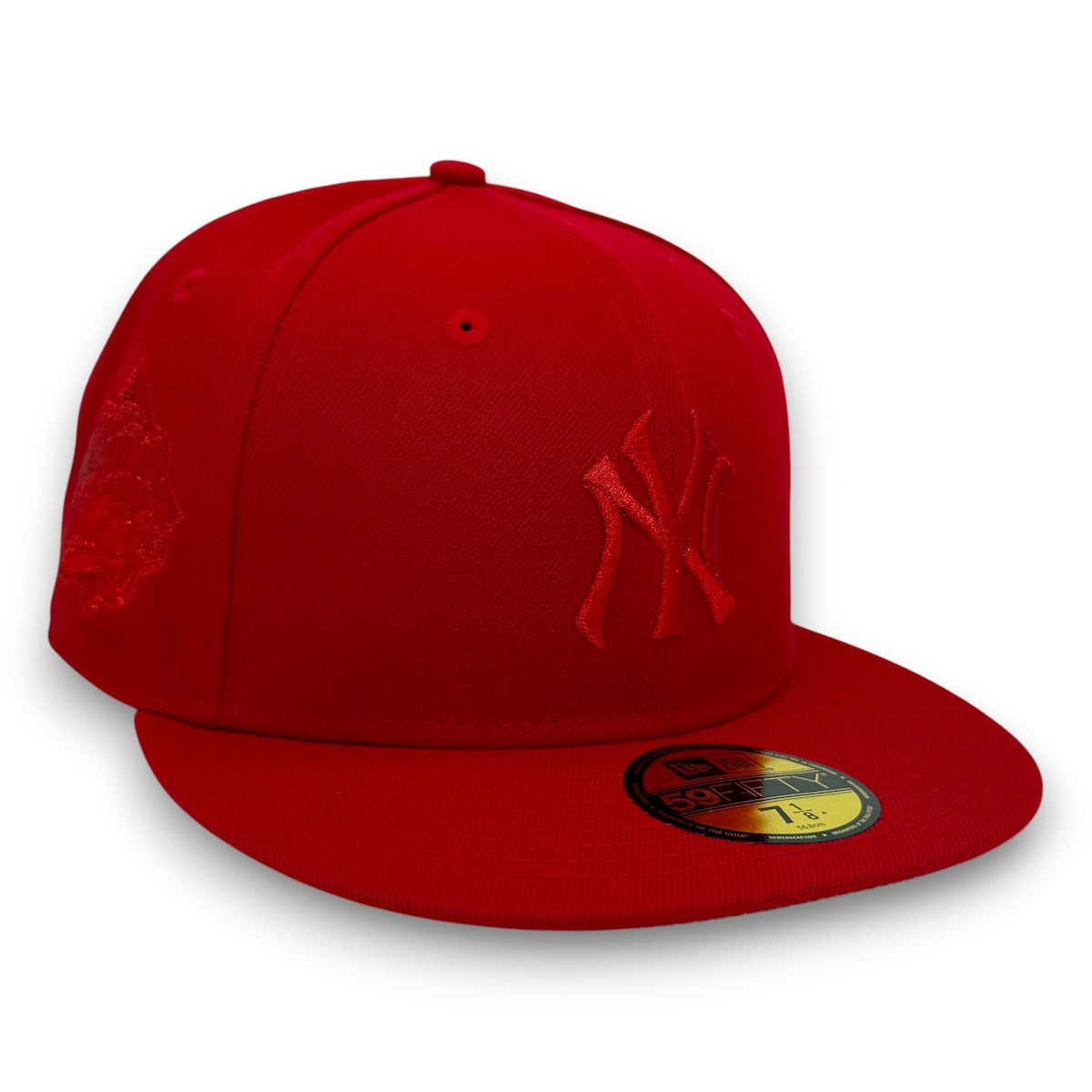 NY Yankees Metallic 99WS 59FIFTY New Era Red Hat