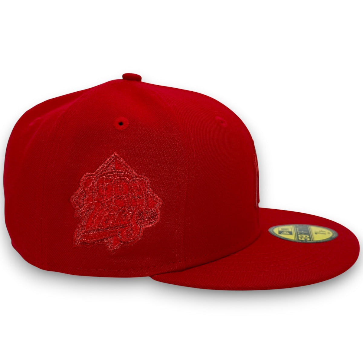 NY Yankees Metallic 99WS 59FIFTY New Era Red Hat