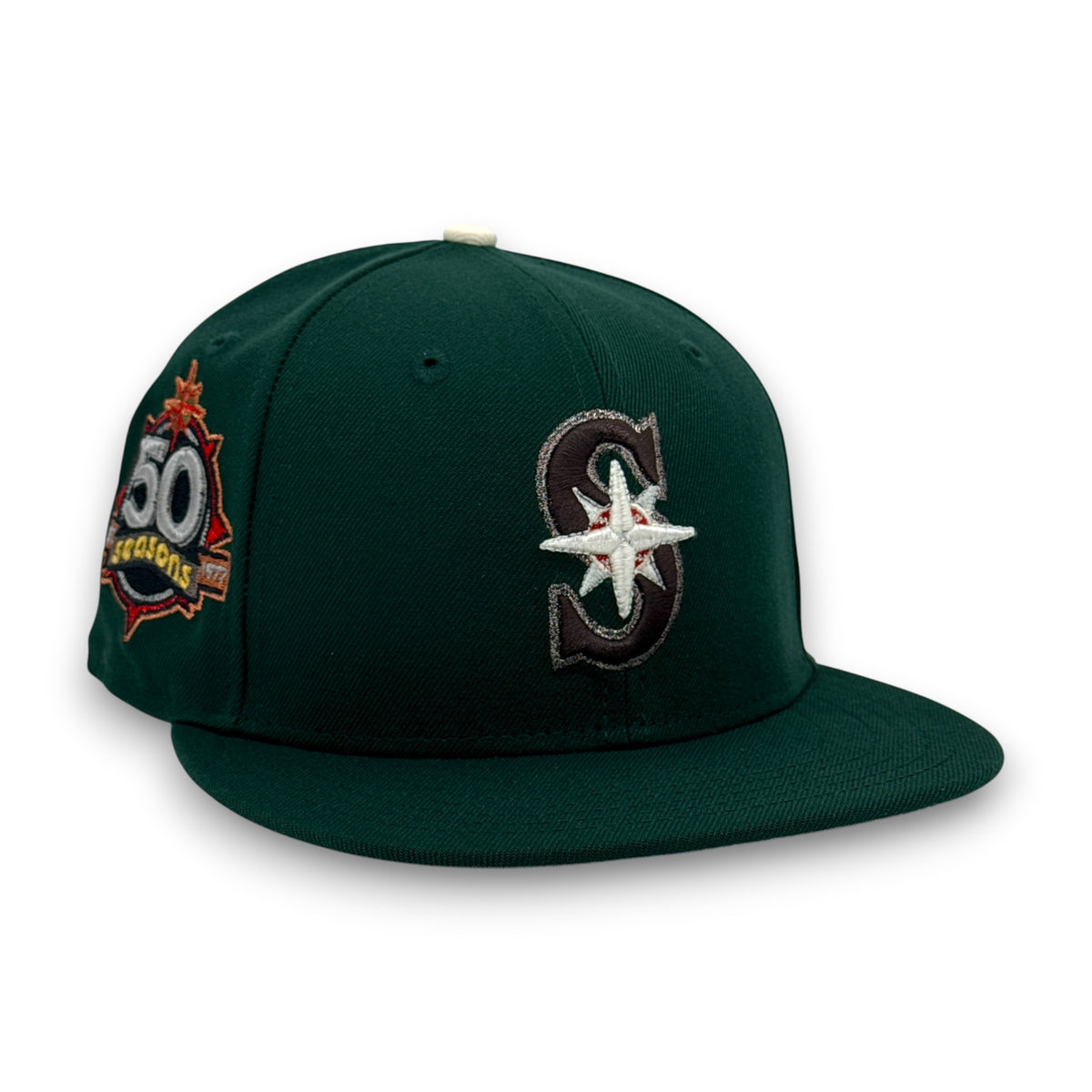 Seattle Mariners 50th 59FIFTY New Era Green Hat