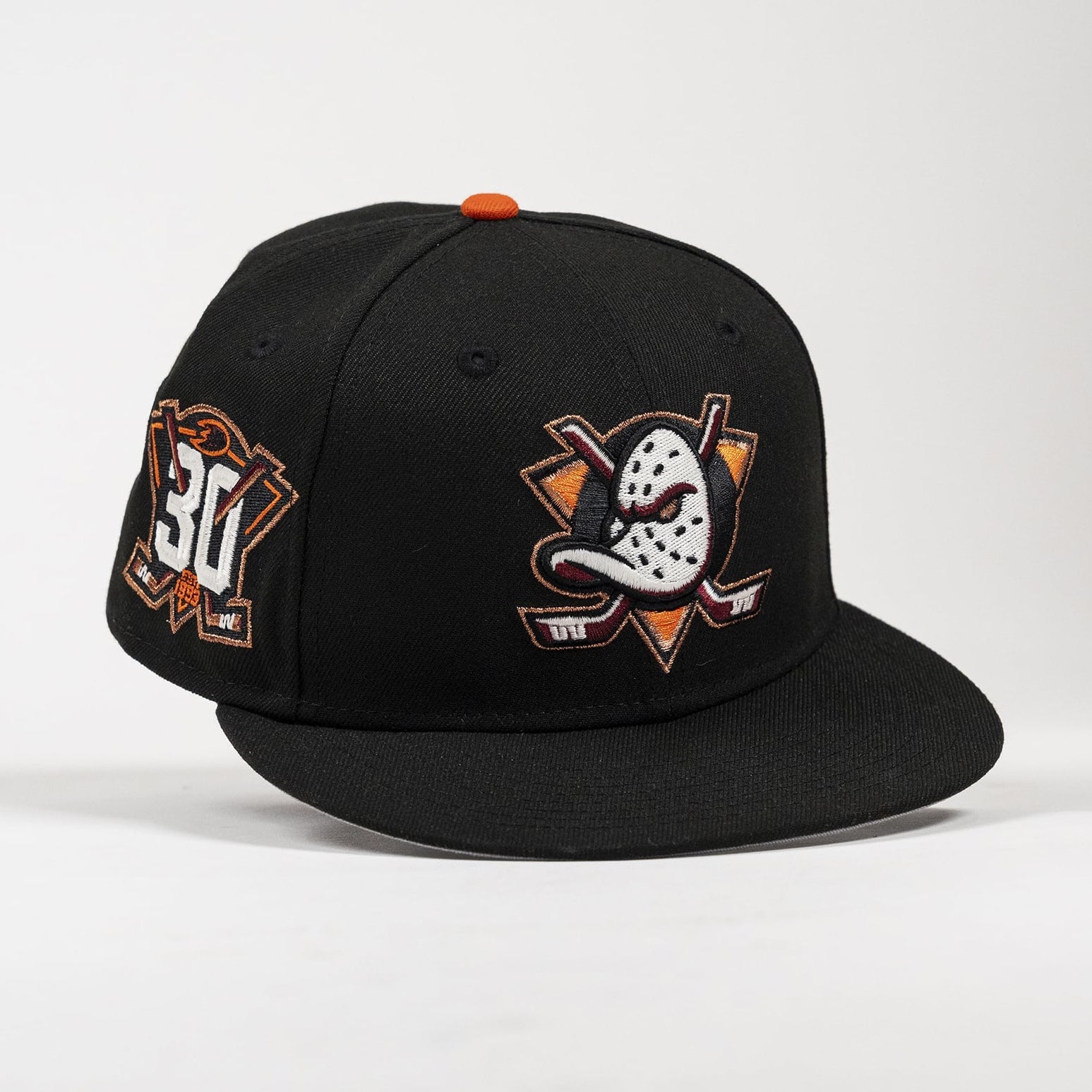 Anaheim Ducks 30th 59FIFTY New Era Black Hat