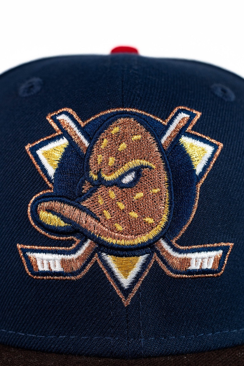 Anaheim Ducks 30th 59FIFTY New Era Oceanside / Brown Hat