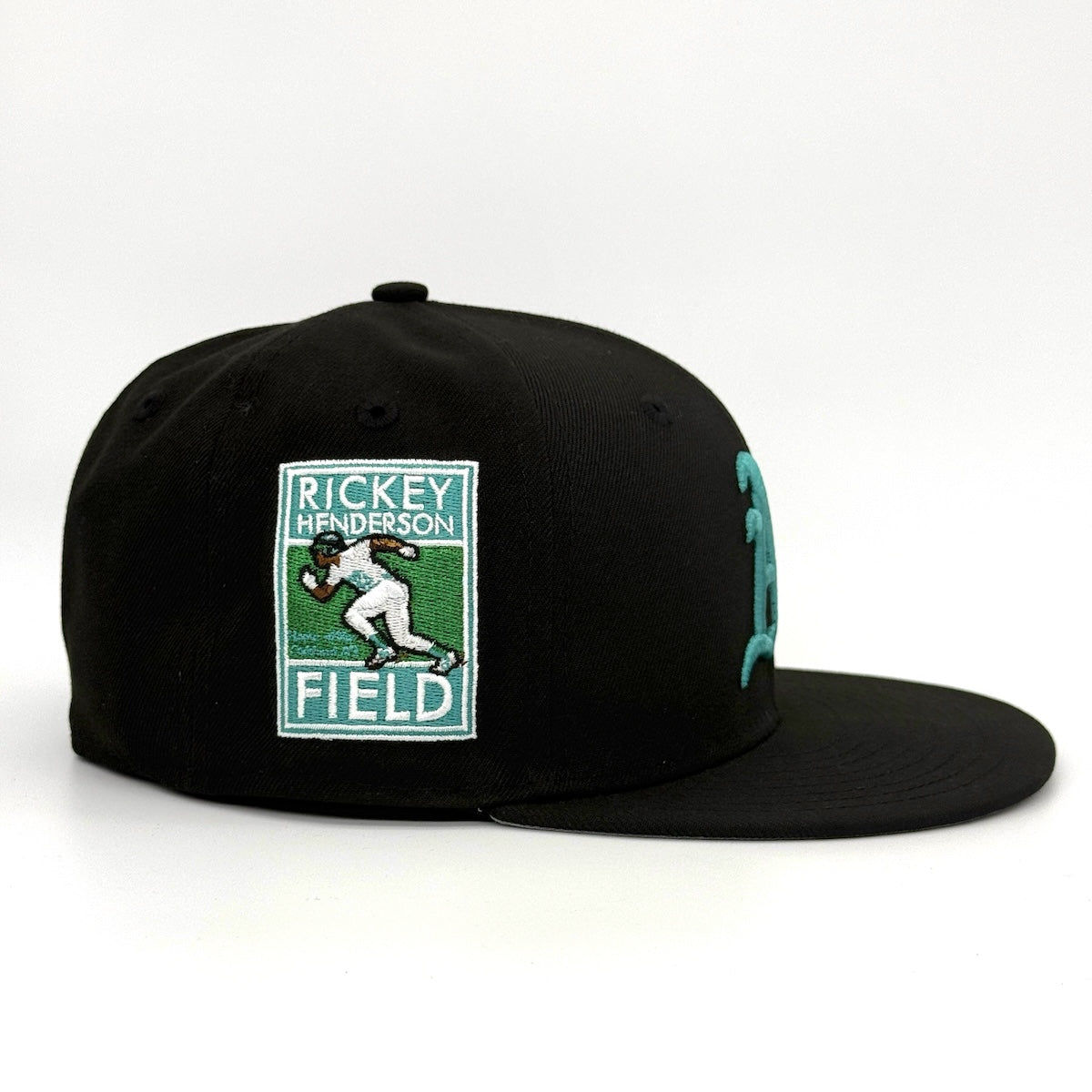 Athletics R. Henderson 59FIFTY New Era Black Hat