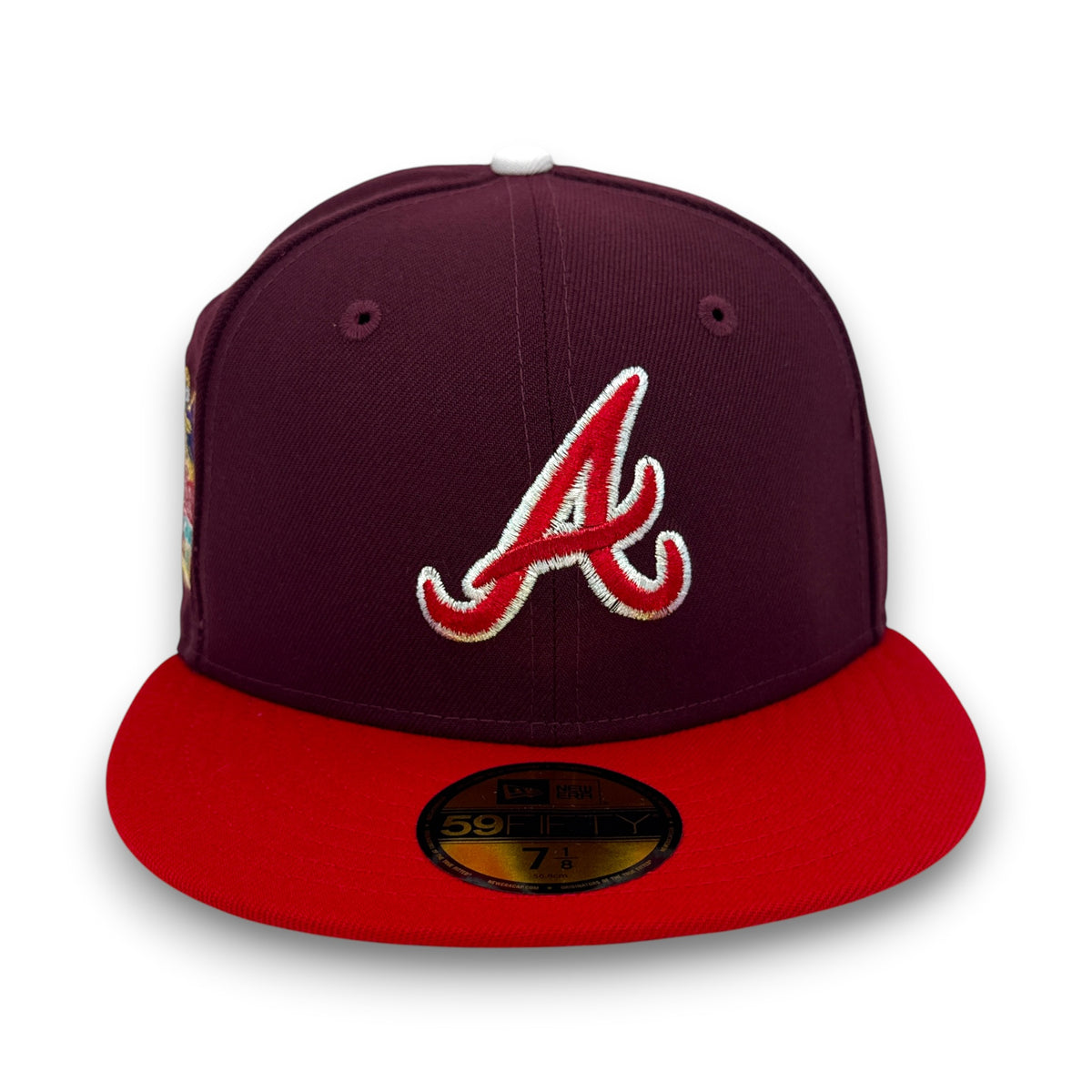 Atlanta Braves 00 ASG 59FIFTY Brown/Red New Era Hat