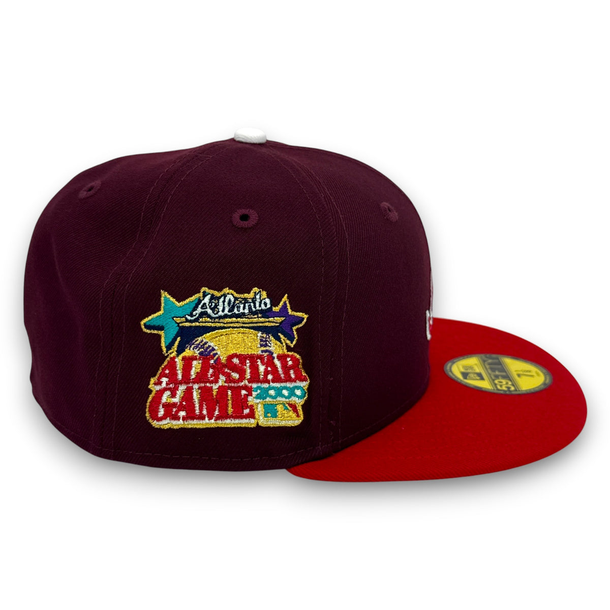 Atlanta Braves 00 ASG 59FIFTY Brown/Red New Era Hat