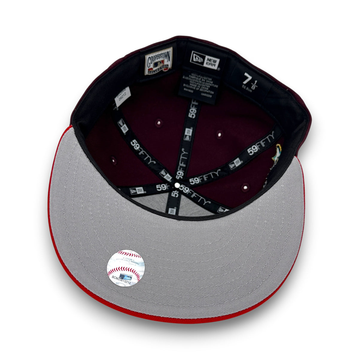 Atlanta Braves 00 ASG 59FIFTY Brown/Red New Era Hat