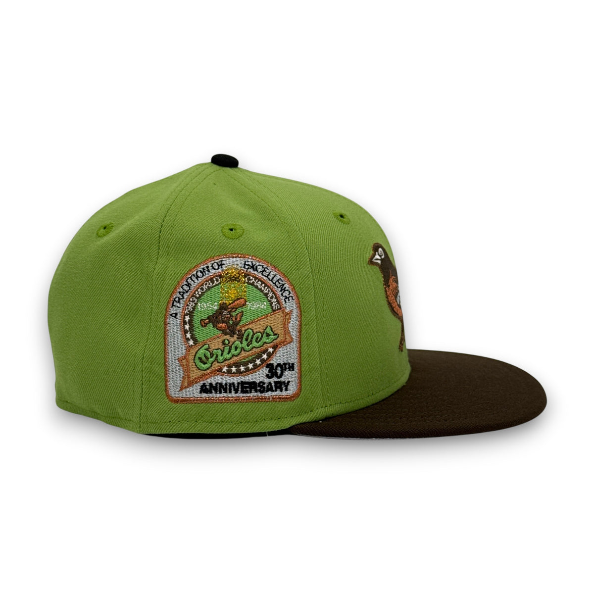 Baltimore Orioles 30th 59FIFTY New Era Matcha Green Hat