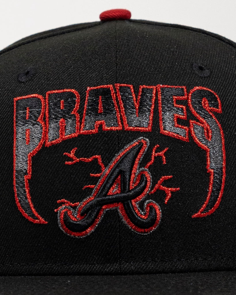Beyond Midnight Braves 99WS 59FIFTY New Era Black Hat