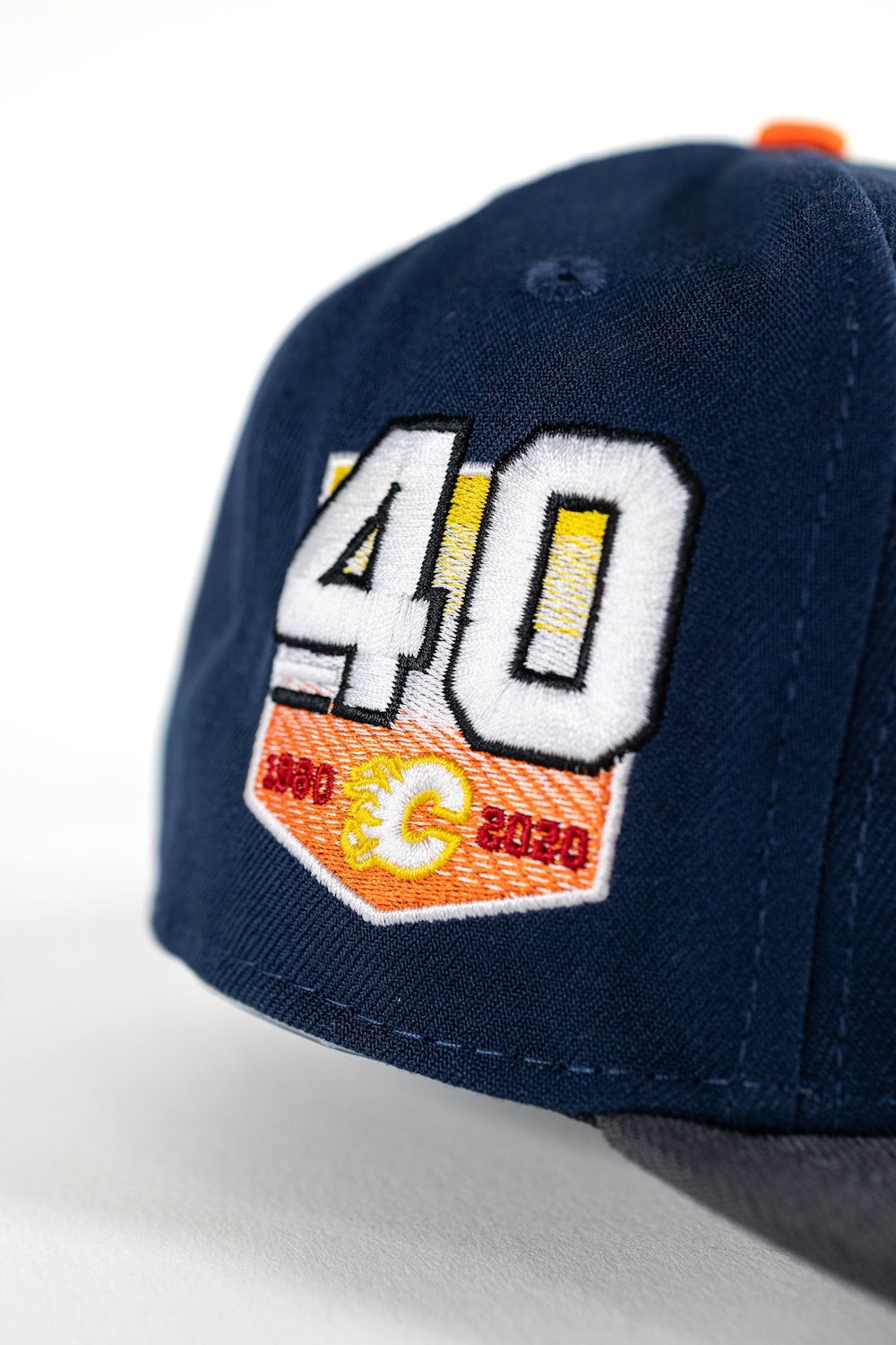 Calgary Flames 40th 59FIFTY New Era Blue Hat