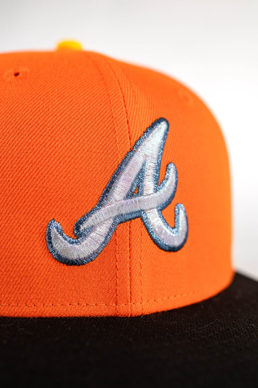 Atlanta Braves 99WS 59FIFTY New Era Orange Hat