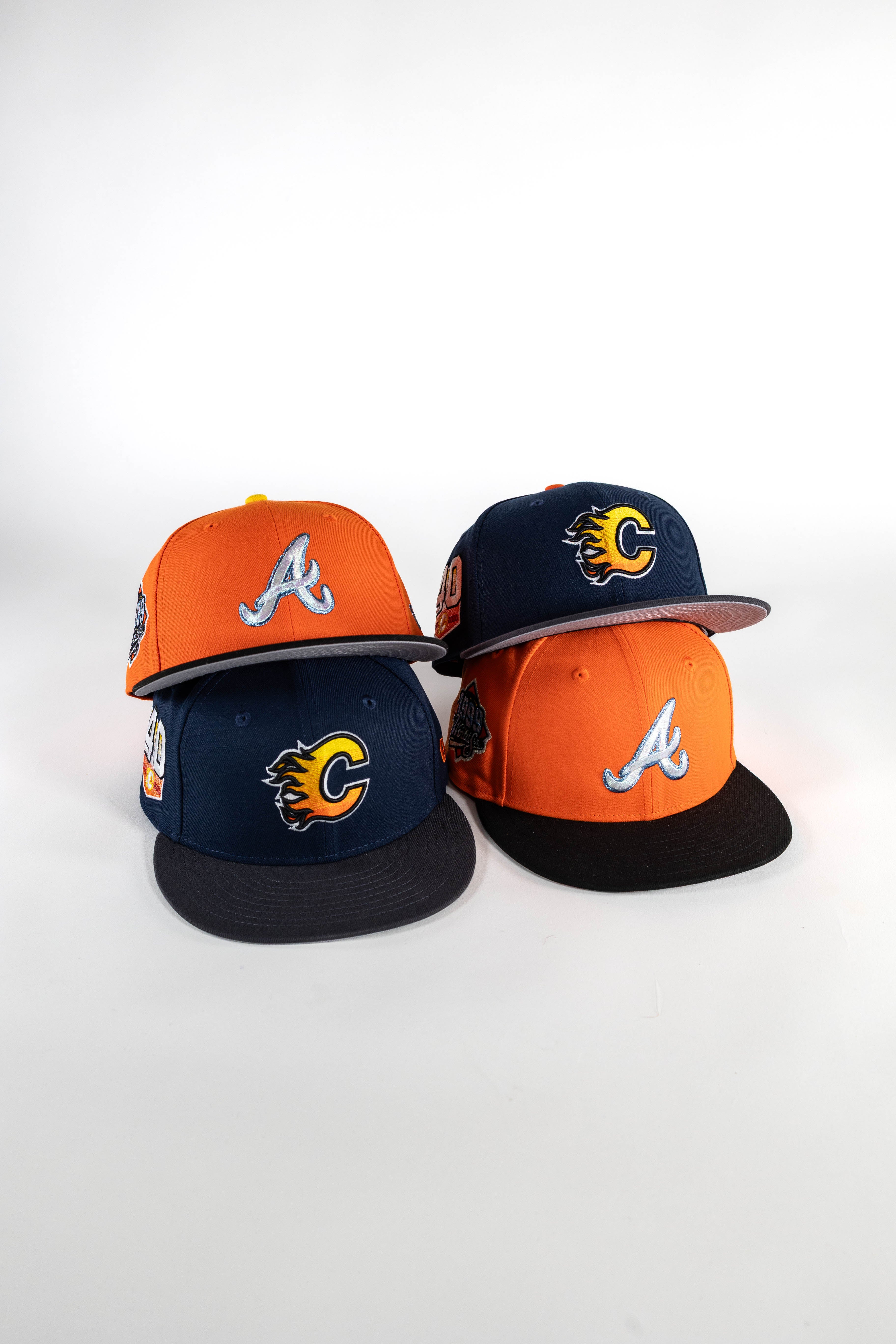 Calgary Flames 40th 59FIFTY New Era Blue Hat