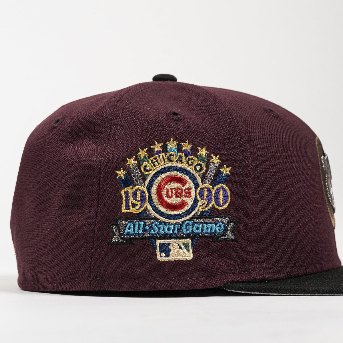 Chicago Cubs 90 ASG 59FIFTY Maroon/Black New Era Hat