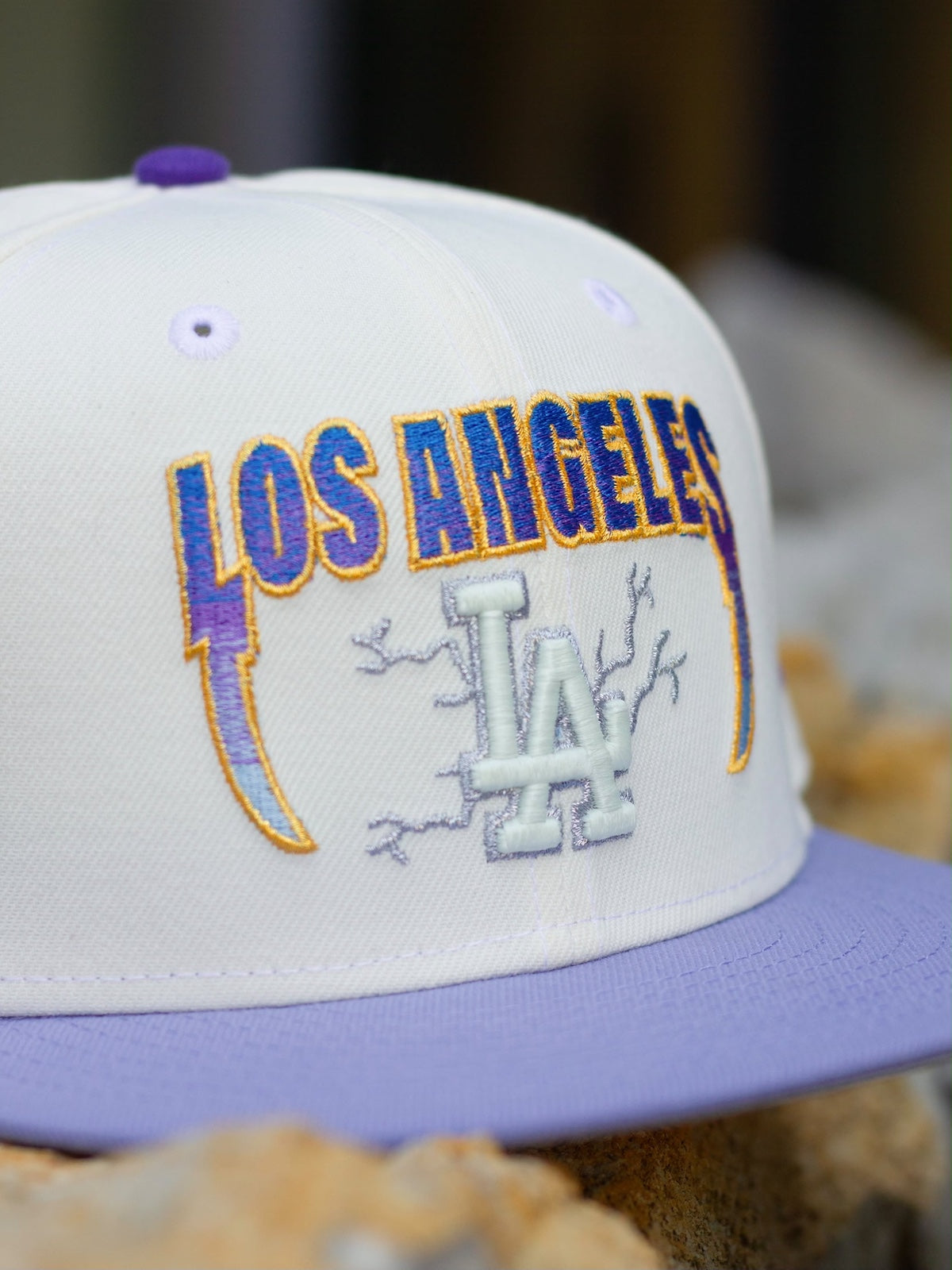 LA Dodgers 25 WS 59FIFTY Chrome New Era Hat