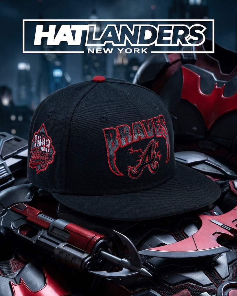 Beyond Midnight Braves 99WS 59FIFTY New Era Black Hat