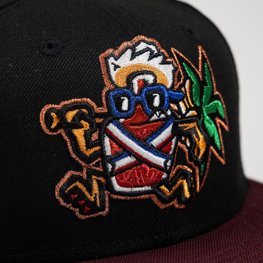 Lehigh Valley 59FIFTY New Era Black Hat Pink