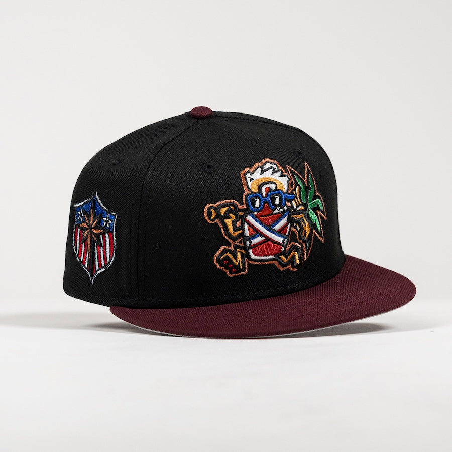 Lehigh Valley 59FIFTY New Era Black Hat Pink