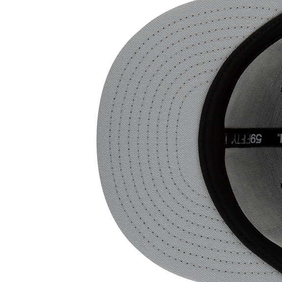 GREY UNDERVISOR-NY Mets Mr. Mets 59FIFTY New Era Denim Hat