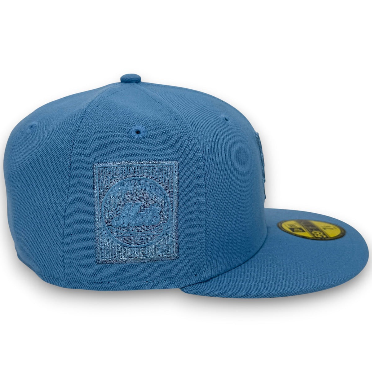 NY Mets Metallic 99WS 59FIFTY New Era Sky Blue Hat