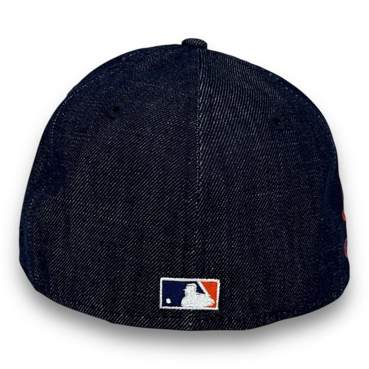MLB BACK PATCH -NY Mets Mr. Mets 59FIFTY New Era Denim Hat