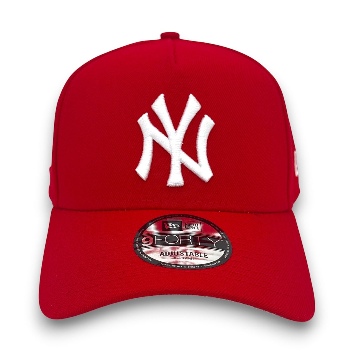 NY Yankees 99WS New Era 9FORTY AF Red Snapback Hat