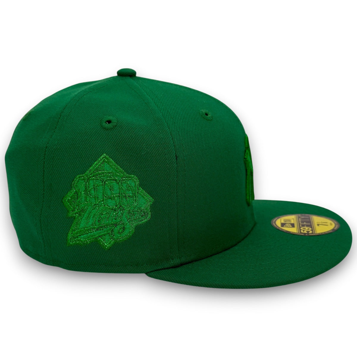 NY Yankees Metallic 99WS 59FIFTY New Era Green Hat