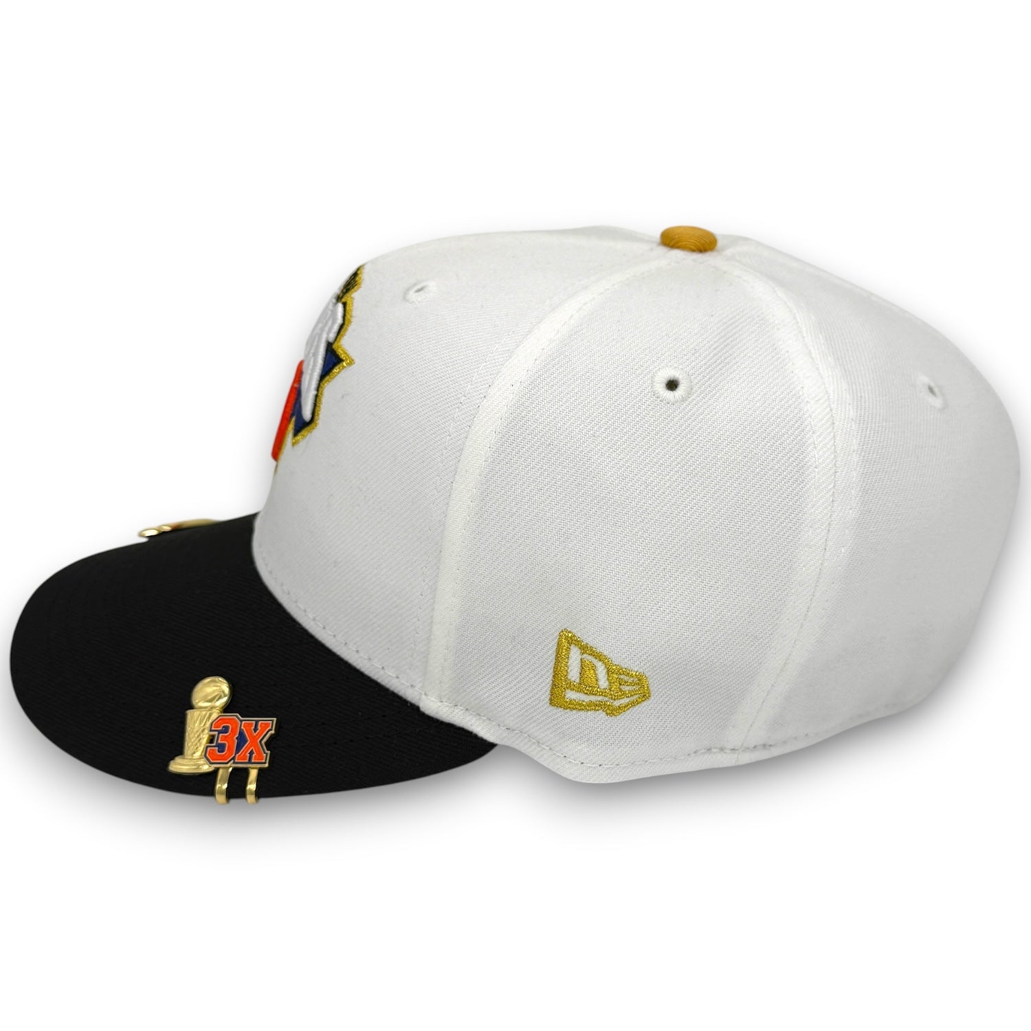 New York Knicks 25-26 Champs 59FIFTY New Era White/Black Hat